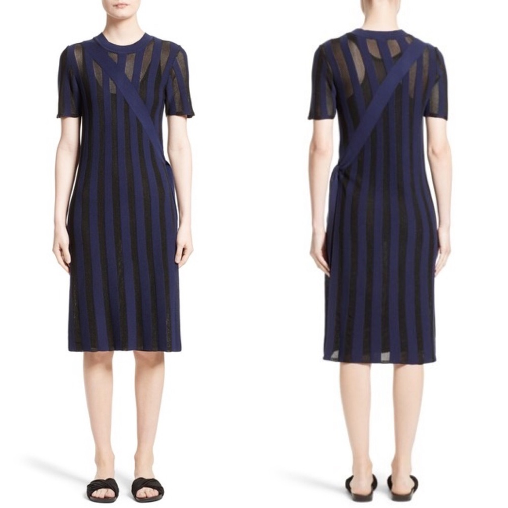 Opening Ceremony Striped Knit Dress
